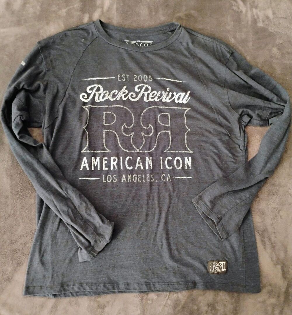 Rock Revival Long Sleeve Shirt for Men